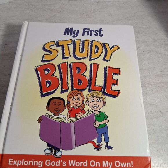 My First Study Bible: Exploring Gods Word On My Own - Hardcover - GOOD - Picture 14 of 14